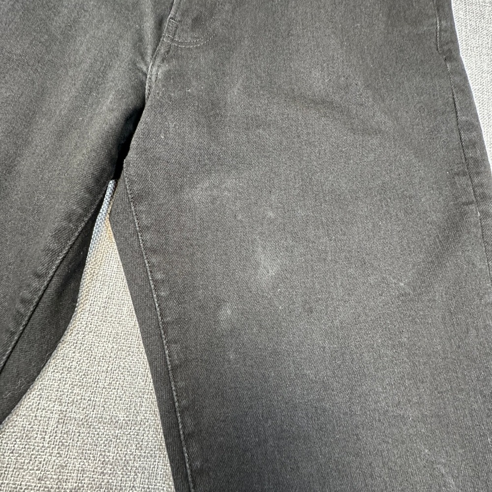 Lucky Brand 410 Athletic Straight Jeans Men 34x34 (Fits as 34x33) Black Stretch - Picture 3 of 13